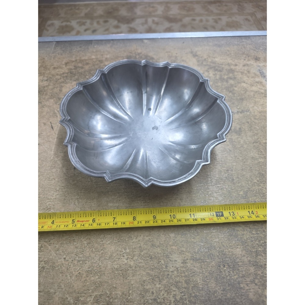 German Pewter 95% Eagle Bowl